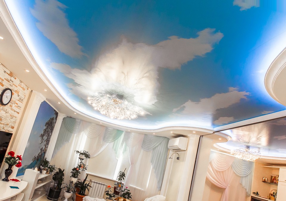 Заказать потолок с фотопечатью в г. Миасс