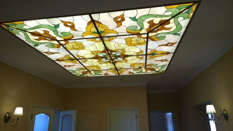 Заказать световой потолок с фотопечатью в г. Миасс